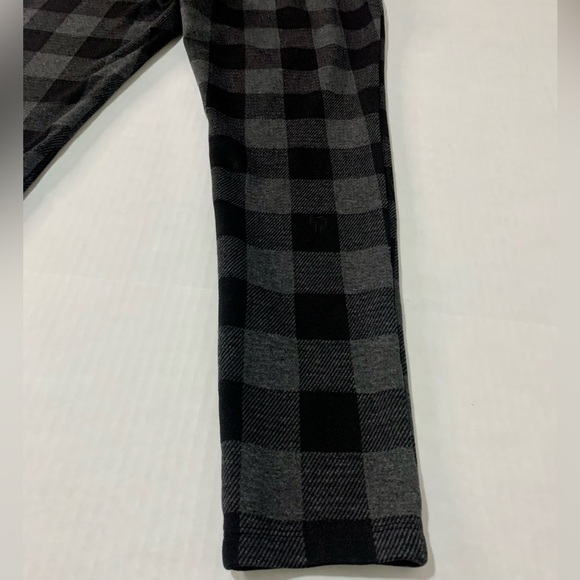LOFT Women's Buffalo Plaid Ponte Leggings Grey/Black | Size Medium | Great Cond - Picture 9 of 16
